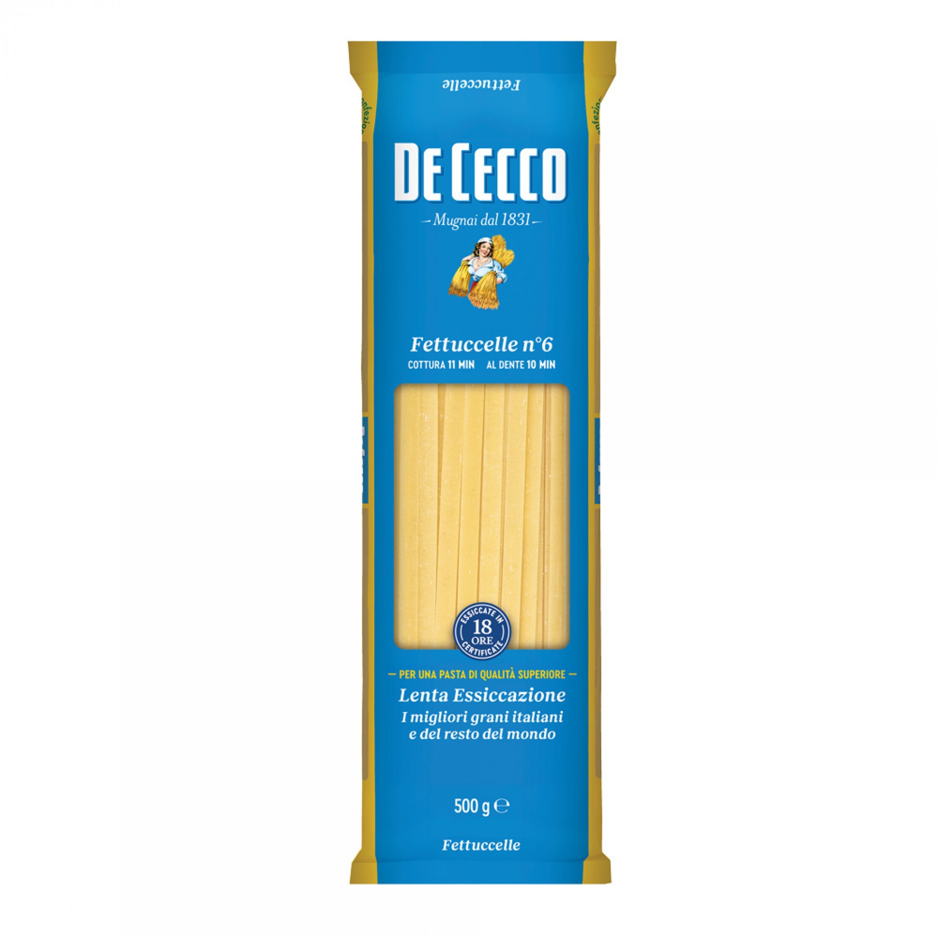 Ζυμαρικά Fettuccelle no. 6 De Cecco 500gr